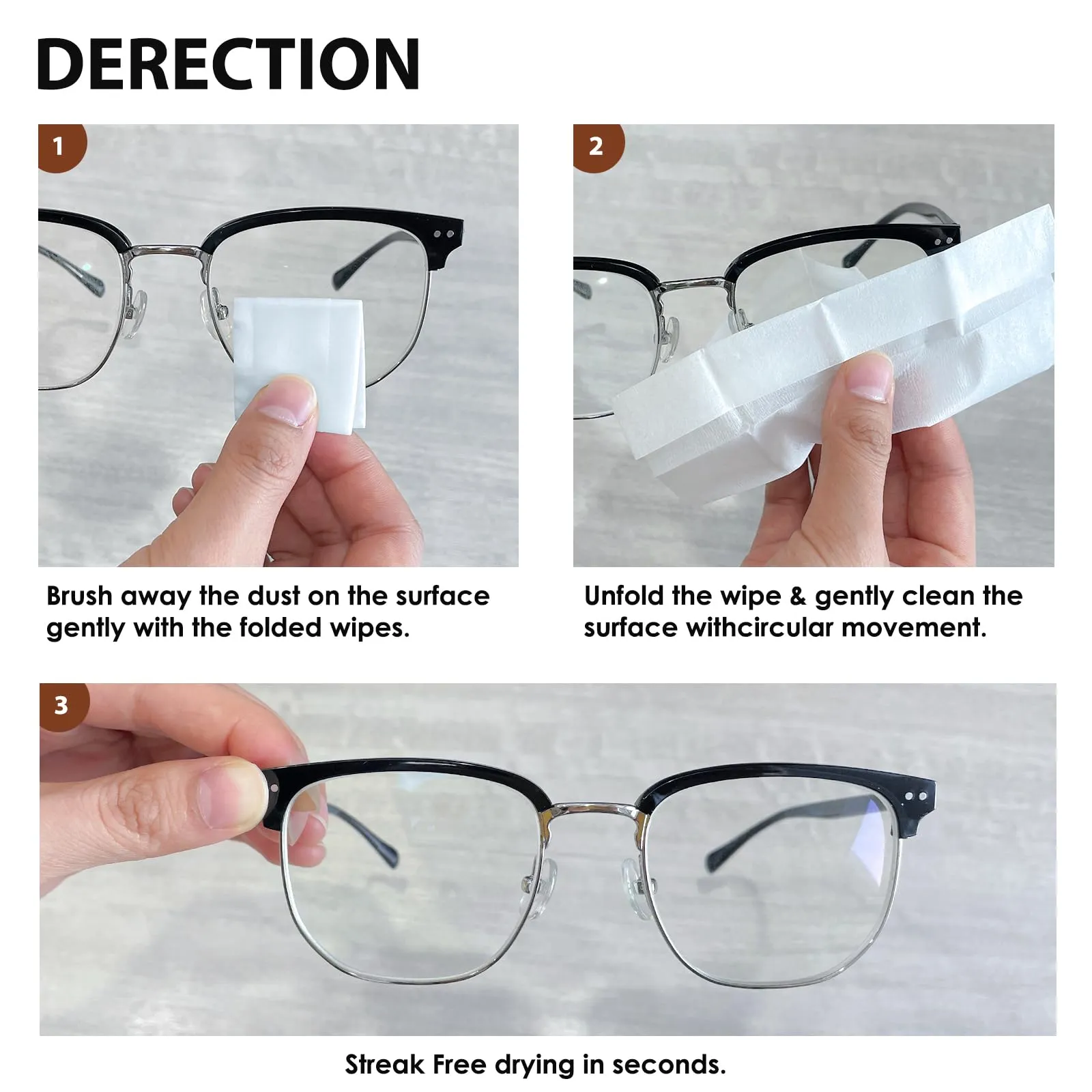 200 Count Lens Wipes for Eyeglasses, Eye glasses Cleaner Wipes Pre-moistened Individually Wrapped Sracth-Free Streak-Free EyeGlasses Lens Cleaning Wipes for Sunglass, Camera Lens, Goggles 200 Count