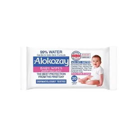 Alokozay Baby Wet Wipes 99% Pure Water - 20pcsx12 (1 carton)