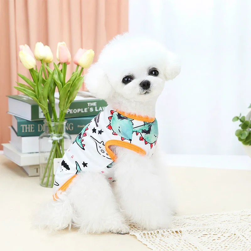 Breathable Dog Clothes with Fashion Printing