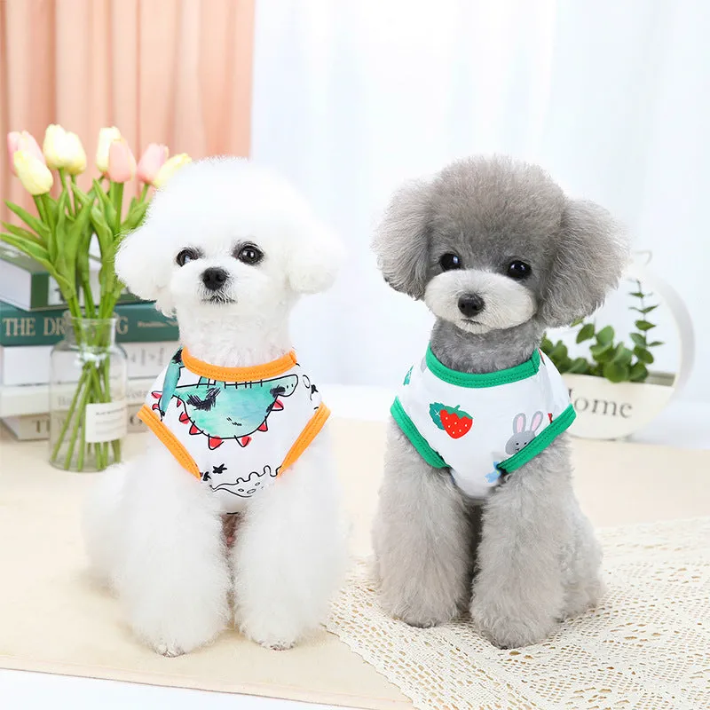 Breathable Dog Clothes with Fashion Printing