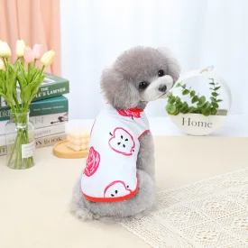 Breathable Dog Clothes with Fashion Printing