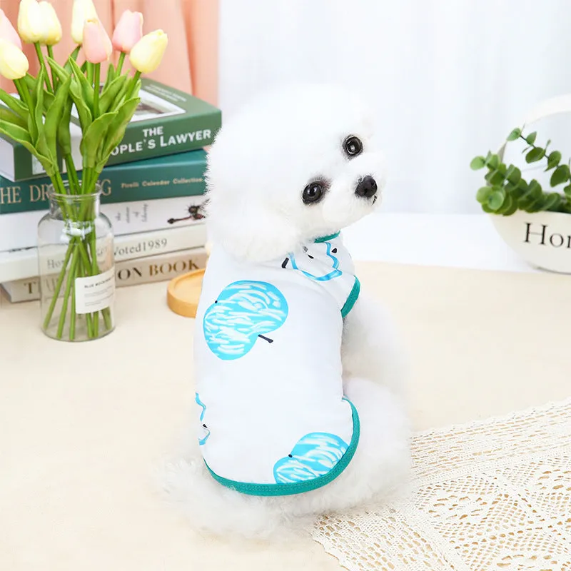 Breathable Dog Clothes with Fashion Printing