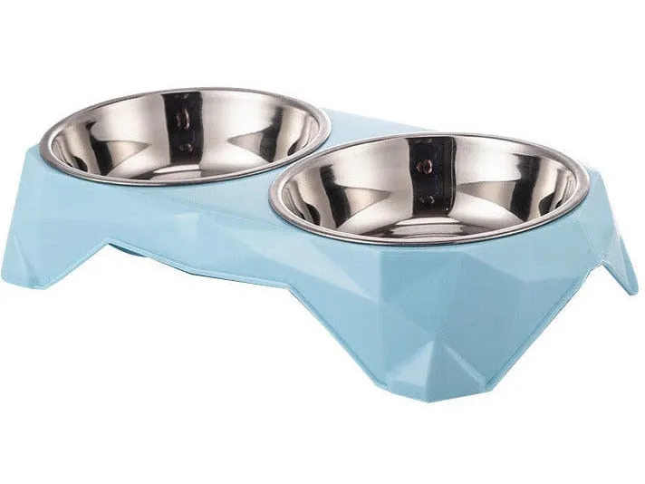 Diamond Double Bowl 33*16.5*6.5Cm