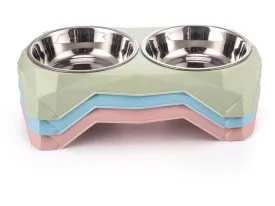 Diamond Double Bowl 33*16.5*6.5Cm
