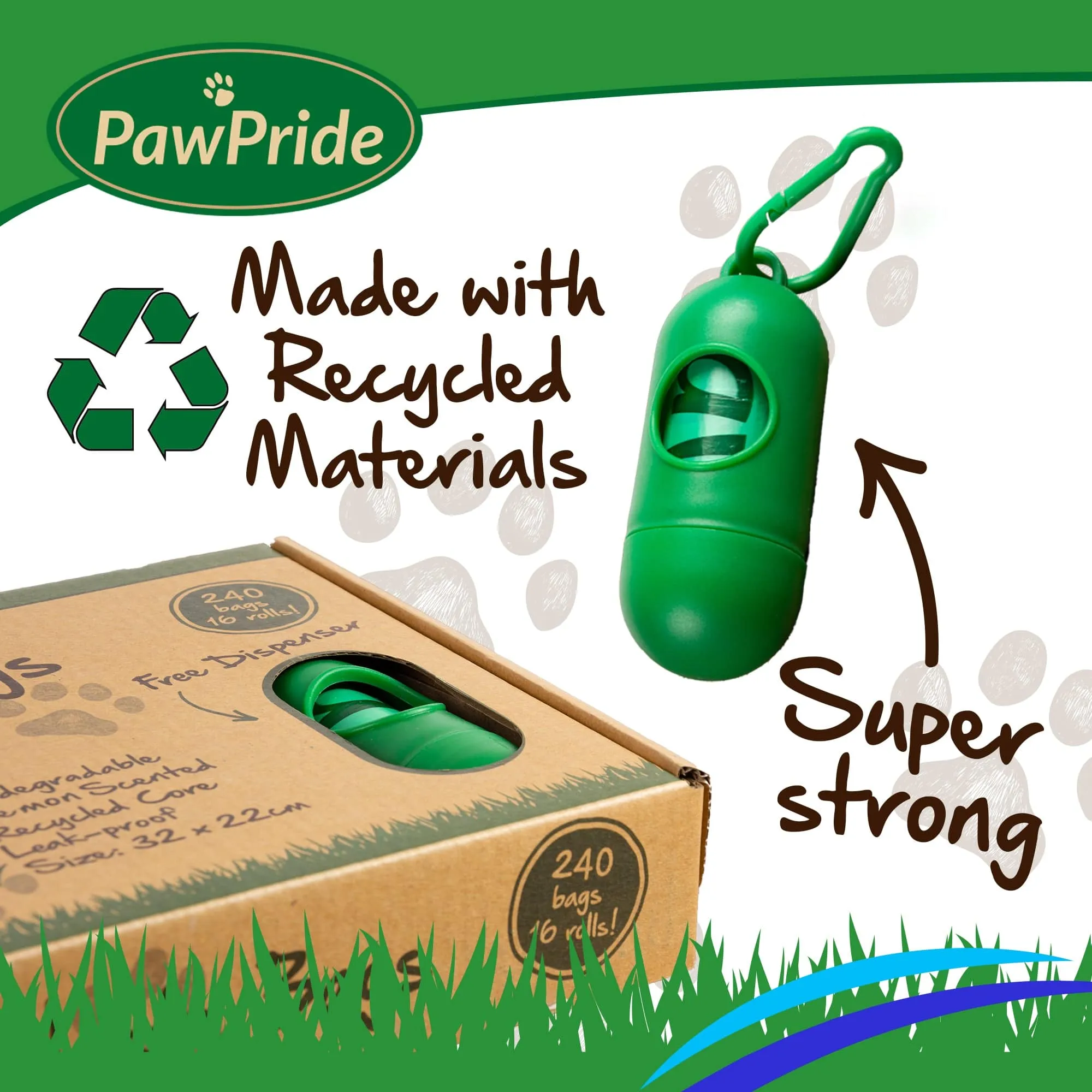 Dog Poo Bags (Cherry) - PawPride
