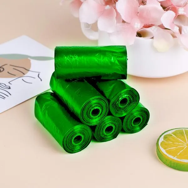 Eco-Friendly Biodegradable Trash Bags (19x21) - Green