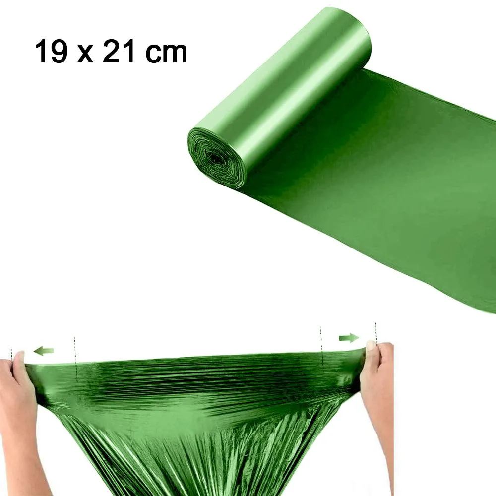 Eco-Friendly Biodegradable Trash Bags (19x21) - Green
