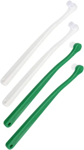 Ergonomic Handle Small Head Toothbrush for Cat Soft Bristle Pet Oral Cleaning Brush