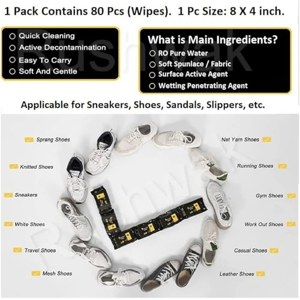 Instant Shoe Cleaning Wipes (Buy 1 Get 1 Free)