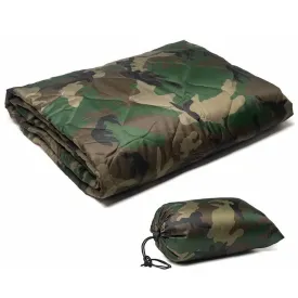 Kylebooker Camouflage Camping Blanket, Picnic Blanket, Outdoor Blanket, Beach Blanket- Puffy, Packable, Lightweight & Warm | Ideal for Outdoors, Travel, Stadium, Festivals, Beach, Hammock