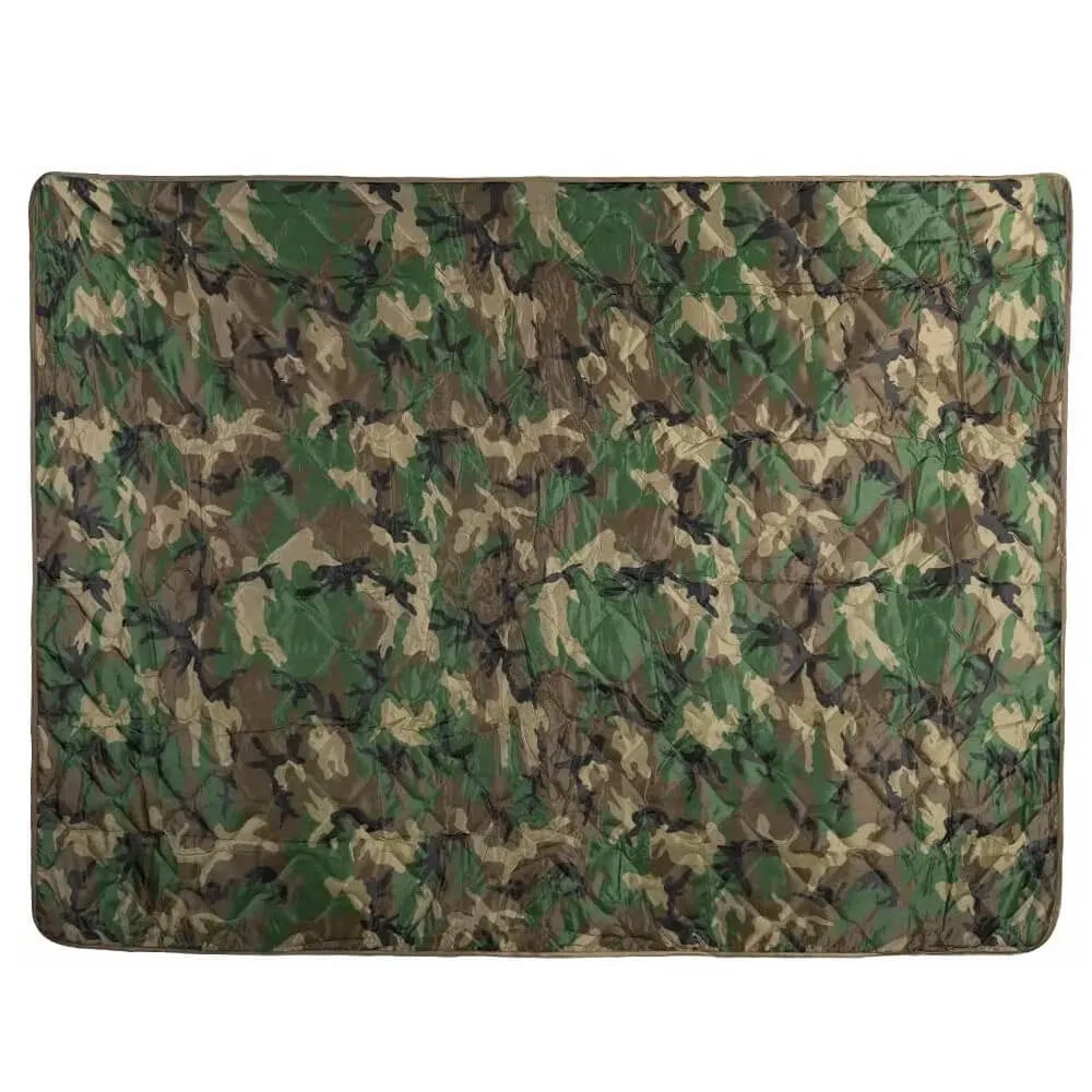 Kylebooker Camouflage Camping Blanket, Picnic Blanket, Outdoor Blanket, Beach Blanket- Puffy, Packable, Lightweight & Warm | Ideal for Outdoors, Travel, Stadium, Festivals, Beach, Hammock