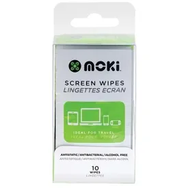 Moki Screen Wipes (10 Sachets)