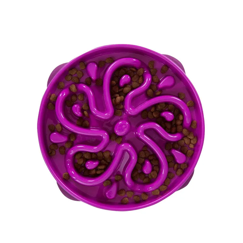 Outward Hound Slo Bowl Purple