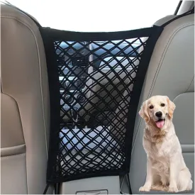 Pet Vehicle Barrier And Mesh Organizer