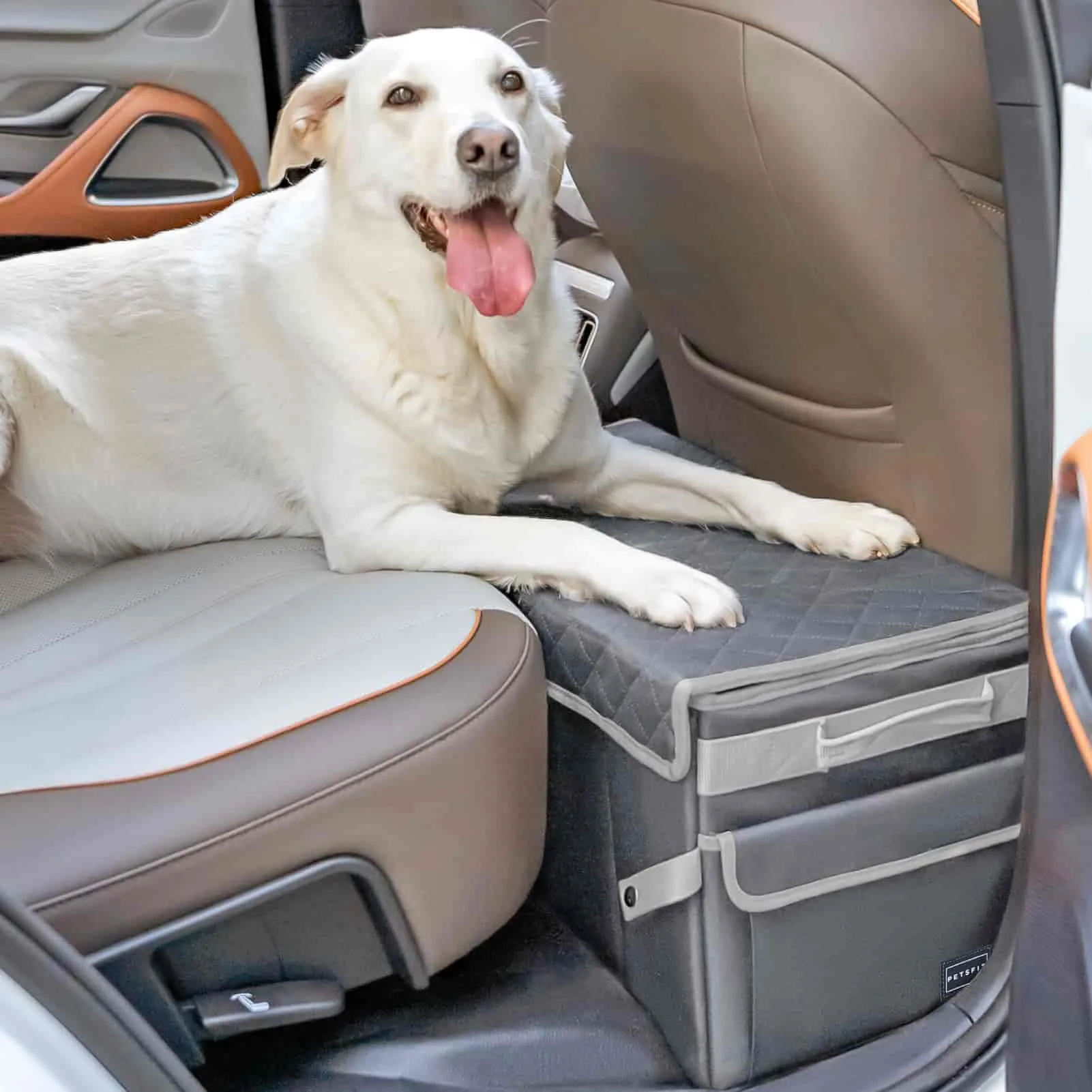 PETSFIT Car Seat Extender For Dogs  Up to 90 LBS