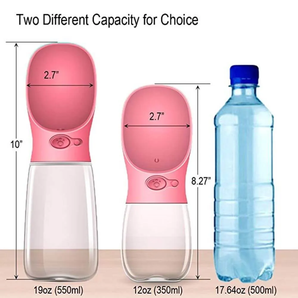 Portable & Leak Proof Dog Feeding Pet Water Bottle