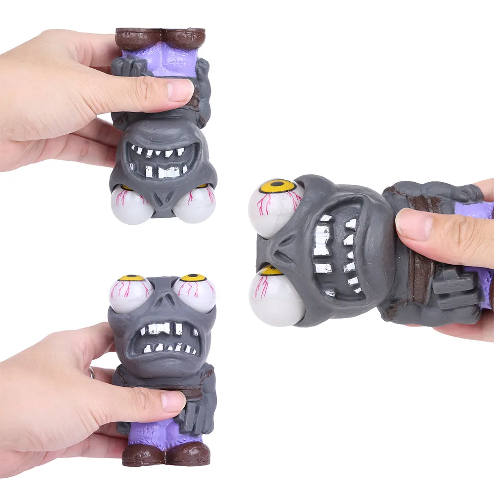 PROLOSO Eye Popping Zombies Poppin Peepers Fidget Squishy Toys for Anxiety Reduction Stress Relief 2 Pcs