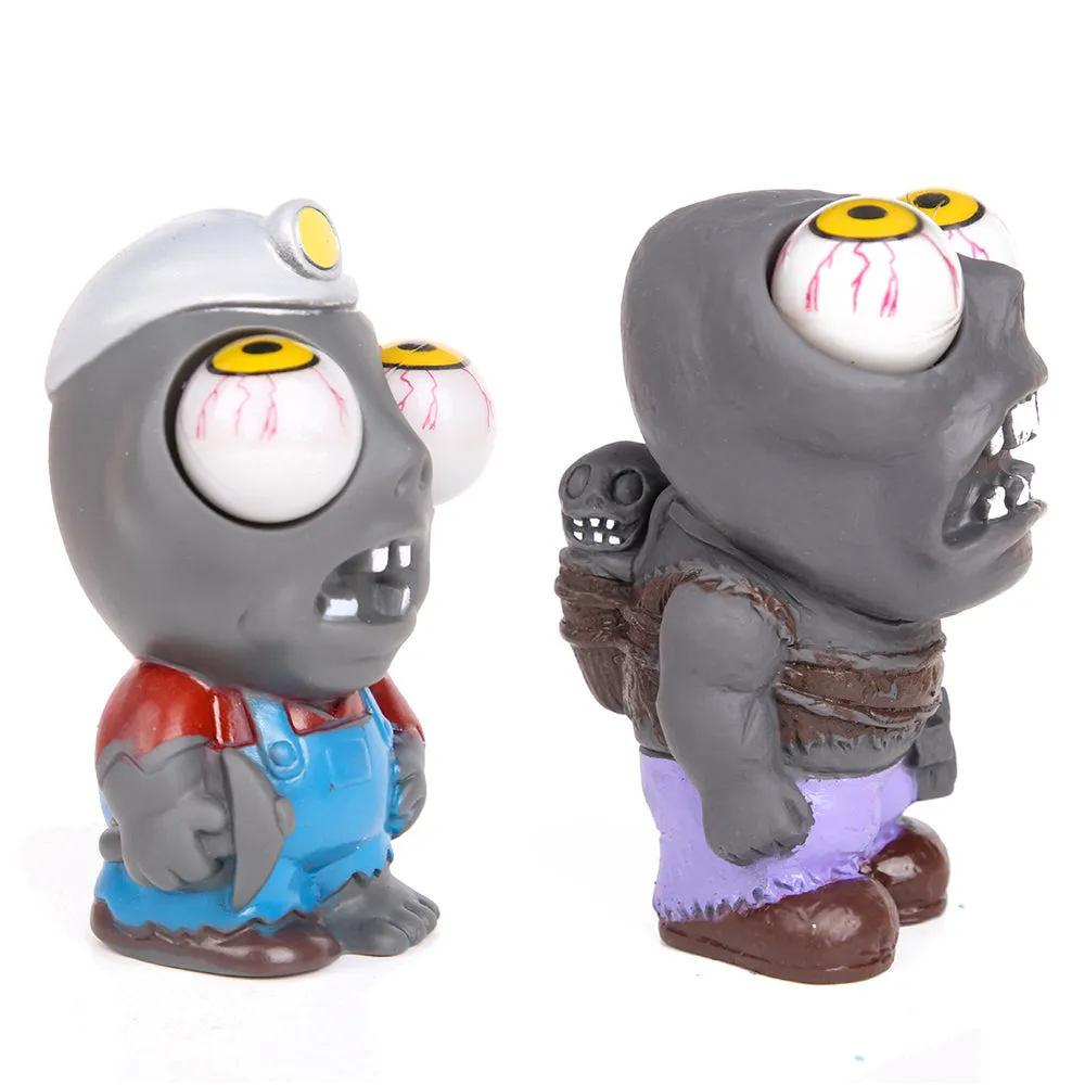 PROLOSO Eye Popping Zombies Poppin Peepers Fidget Squishy Toys for Anxiety Reduction Stress Relief 2 Pcs