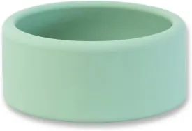 Solid Bowl, Silicone Bowl for Baby, Toddler & Kids, 9 fl oz, Non Slip, Heavy Base, Deep, Microwave & Dishwasher Safe, No BPA, Cereal, Soup, Snack Dishes & Dinnerware, Matcha Green