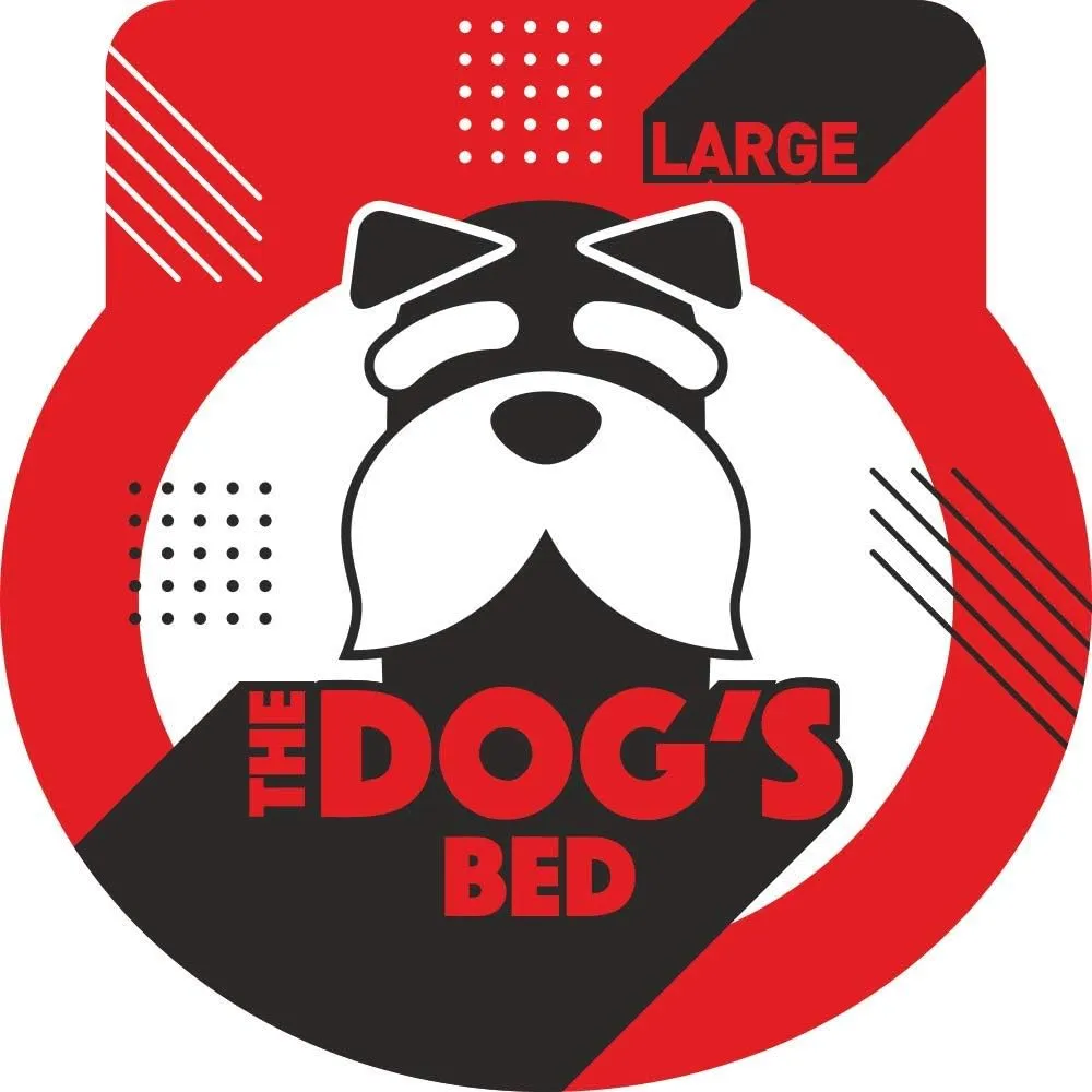 The Dogs Bed Orthopedic Standard Foam Dog Bed with Standard Support, Medium Grey Plush, Waterproof, Supportive Dog Bed with Replaceable Covers, Veterinary Approved