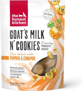 The Honest Kitchen Goat's Milk N' Cookies: Slow Baked with Pumpkin, 8 oz Bag